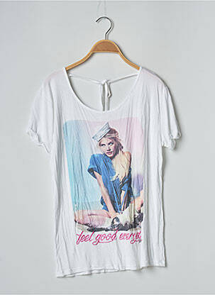 Top alb KAPORAL femeie