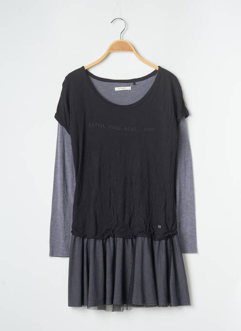 Rochie scurtă negru IKKS femeie