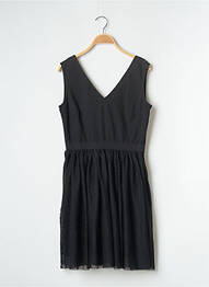 Rochie midi fără mâneci fără mâneci negru NAF NAF femeie
