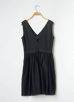 Rochie midi fără mâneci fără mâneci negru NAF NAF femeie
