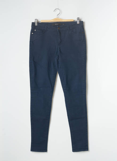 Pantalon slim albastru VERO MODA femeie