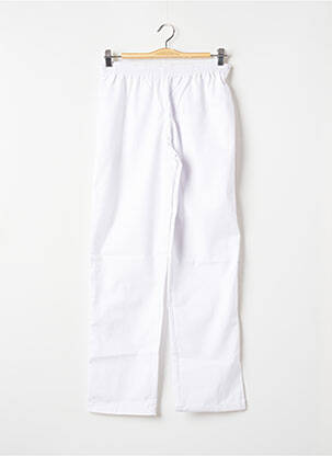 Pantalon drept alb SANS MARQUE femeie