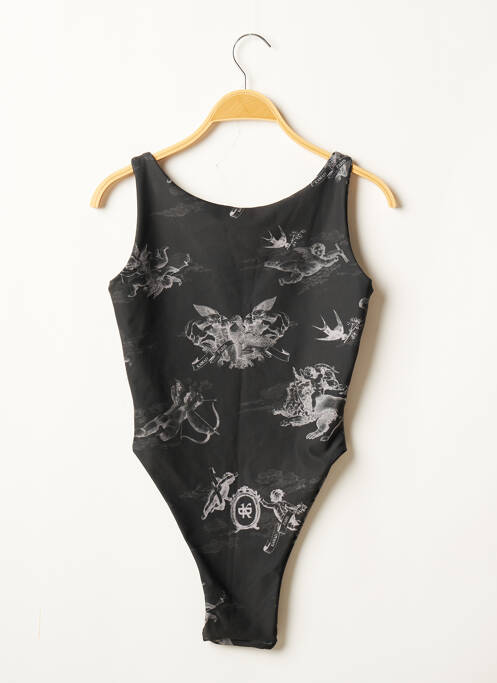 Body elasticitate fără mâneci verde KAMAD femme