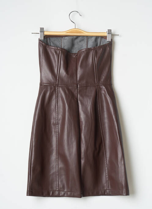 Rochie scurtă maro NASTY GAL femeie