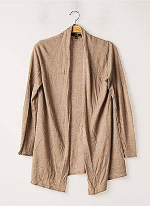 Vestă cu mâneci lungi bej 1 2 3 femeie