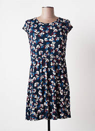 Rochie scurtă mâneci scurte mâneci scurte albastru BANANA MOON femme