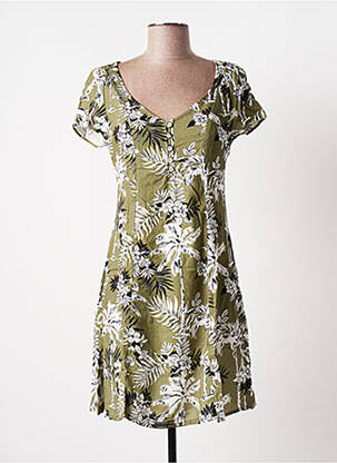 Rochie scurtă verde BANANA MOON femeie