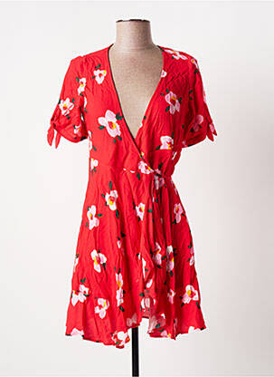 Rochie scurtă roșu BANANA MOON femeie