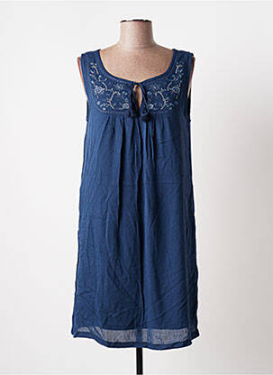 Rochie scurtă albastru BANANA MOON femeie