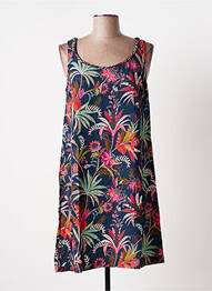 Rochie scurtă croială fluidă fără mâneci albastru BANANA MOON femeie