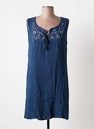 Rochie scurtă albastru BANANA MOON femeie