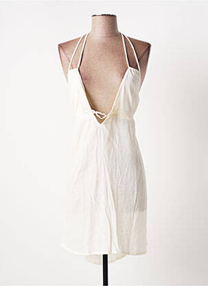 Rochie midi bej BANANA MOON femeie