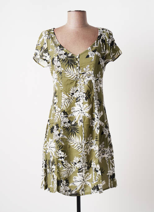 Rochie scurtă verde BANANA MOON femeie