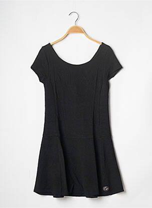 Rochie scurtă mâneci scurte mâneci scurte negru BANANA MOON femeie