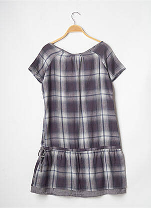 Rochie scurtă mâneci scurte mâneci scurte albastru BANANA MOON femeie