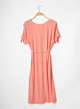 Rochie midi mâneci scurte mâneci scurte portocaliu BANANA MOON femeie