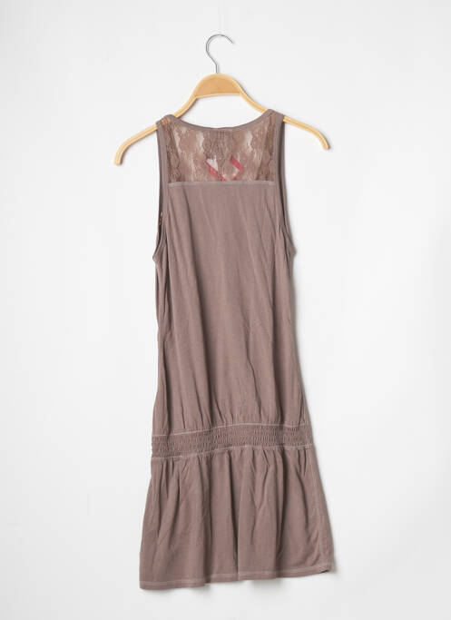 Rochie scurtă maro BANANA MOON femeie