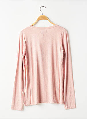 Pijama guler rotund roz BANANA MOON femeie