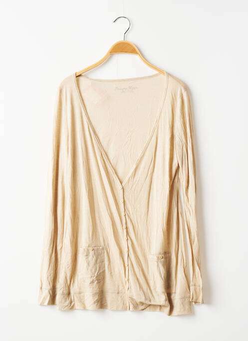 Vestă cu mâneci lungi bej BANANA MOON femeie