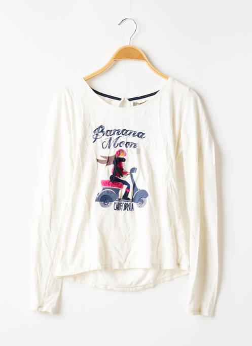 Tricou alb BANANA MOON femeie