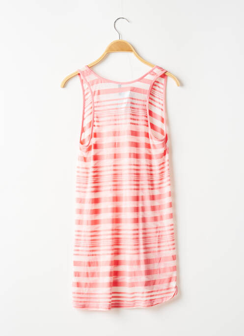 Tunică fără mâneci ușoară și transparentă roz BANANA MOON femme