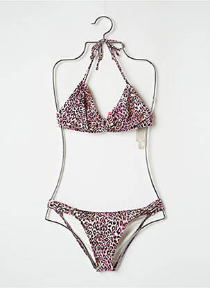 Costum de baie din două piese elasticitate top triunghiuri violet BANANA MOON femeie