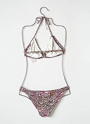 Costum de baie din două piese elasticitate top triunghiuri violet BANANA MOON femeie