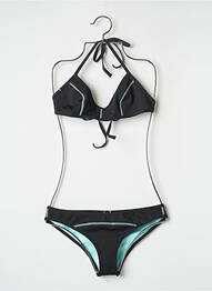 Costum de baie din două piese elasticitate negru BANANA MOON femme