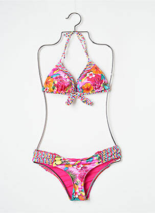 Costum de baie din două piese elasticitate top sutien modelat violet BANANA MOON femeie