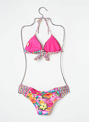 Costum de baie din două piese elasticitate top sutien modelat violet BANANA MOON femeie
