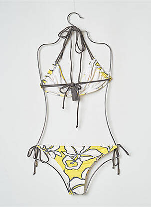Costum de baie din două piese elasticitate galben BANANA MOON femeie