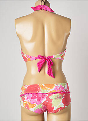 Costum de baie din două piese elasticitate roz BANANA MOON femeie