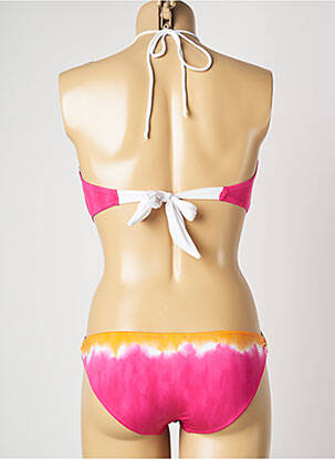 Costum de baie din două piese elasticitate roz BANANA MOON femeie