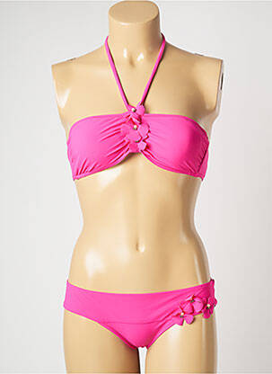 Costum de baie din două piese roz BANANA MOON femeie