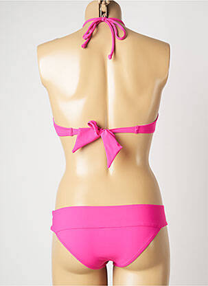Costum de baie din două piese elasticitate top sutien modelat roz BANANA MOON femeie