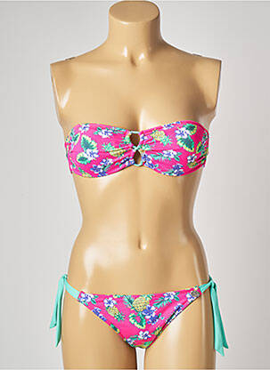 Costum de baie din două piese roz BANANA MOON femeie