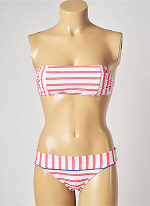 Costum de baie din două piese elasticitate top sutien modelat roz BANANA MOON femeie