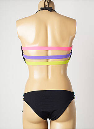 Costum de baie din două piese elasticitate top sutien modelat negru BANANA MOON femeie