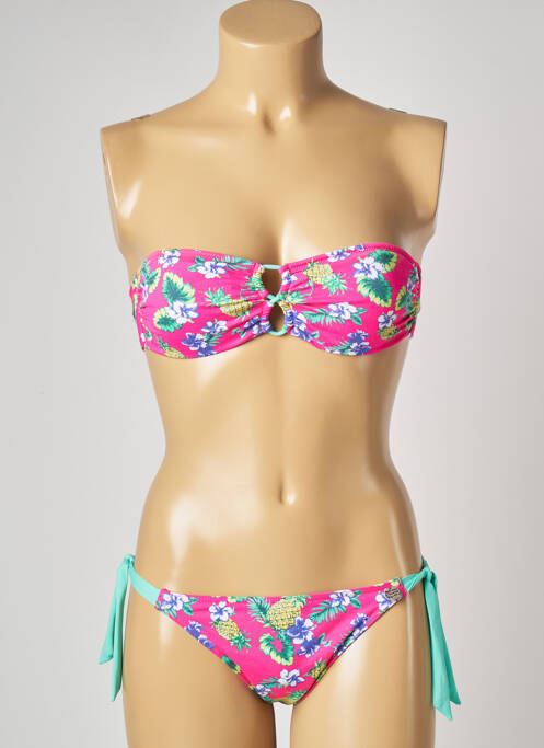 Costum de baie din două piese roz BANANA MOON femeie