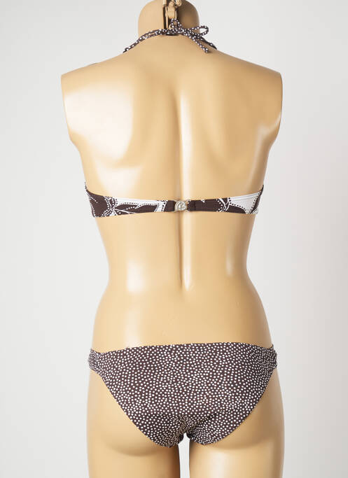 Costum de baie din două piese maro BANANA MOON femeie