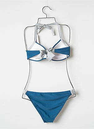 Costum de baie din două piese elasticitate top sutien modelat albastru BANANA MOON femeie