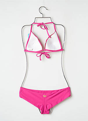 Costum de baie din două piese elasticitate top sutien modelat roz BANANA MOON femeie