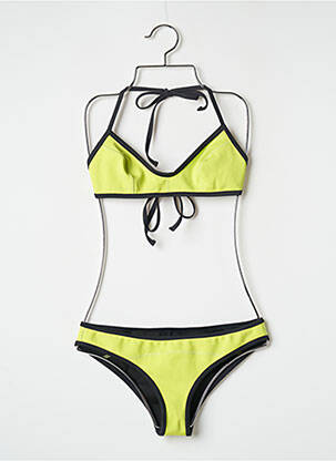 Costum de baie din două piese elasticitate verde BANANA MOON femeie
