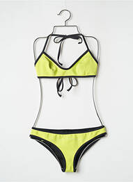 Costum de baie din două piese elasticitate verde BANANA MOON femeie