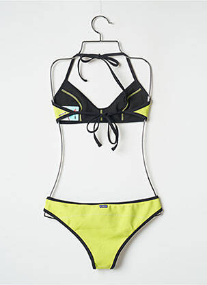 Costum de baie din două piese elasticitate verde BANANA MOON femeie