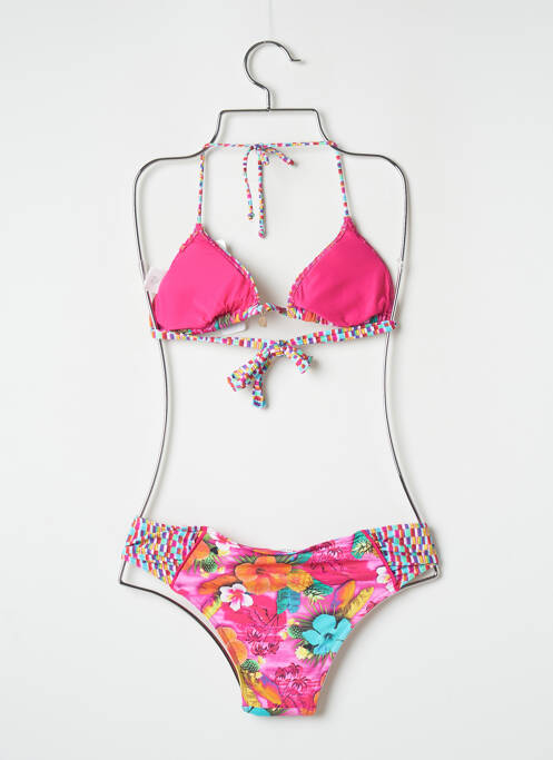 Costum de baie din două piese roz BANANA MOON femeie