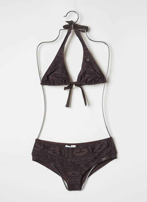 Costum de baie din două piese maro BANANA MOON femeie