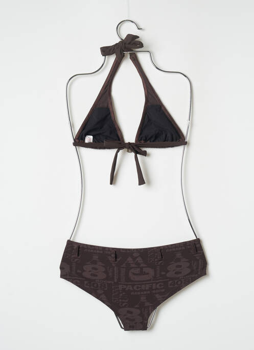 Costum de baie din două piese maro BANANA MOON femeie