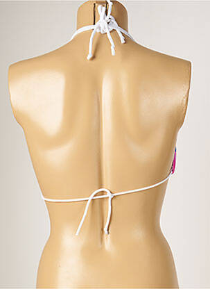 Sutien de costum de baie elasticitate top triunghiuri albastru BANANA MOON femeie