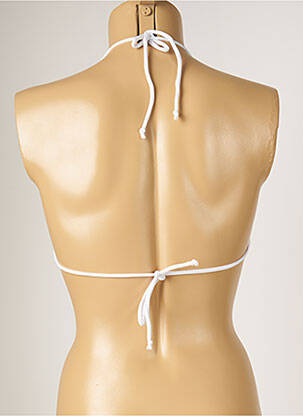 Sutien de costum de baie elasticitate top triunghiuri portocalie BANANA MOON femeie